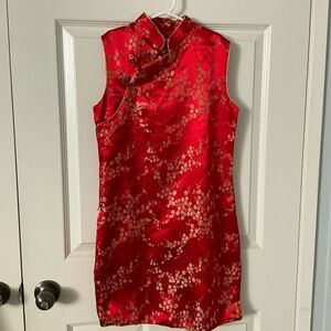 Chinese Gown (Cheongsam) Kids Asian 12